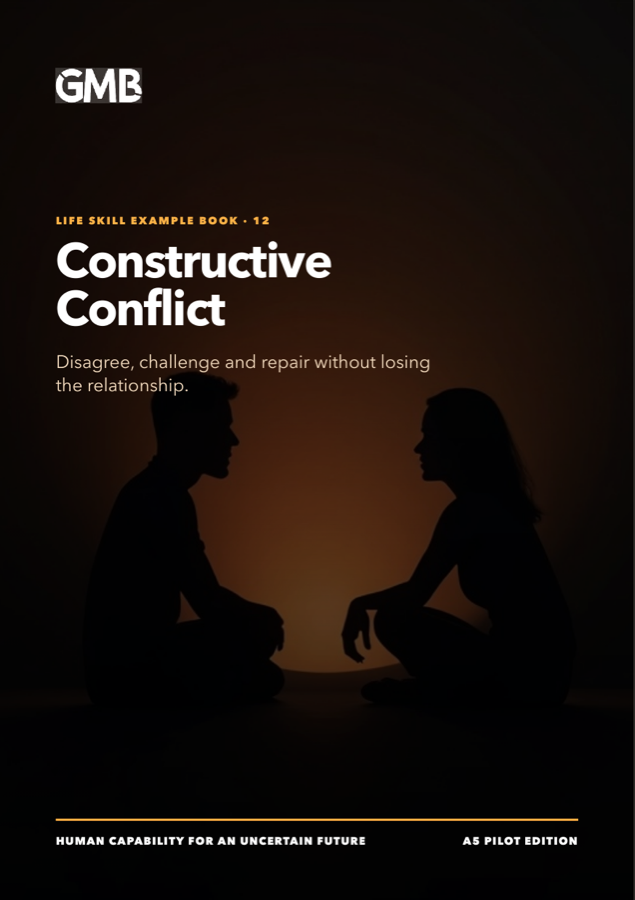 Cover of the Constructive Conflict minibook
