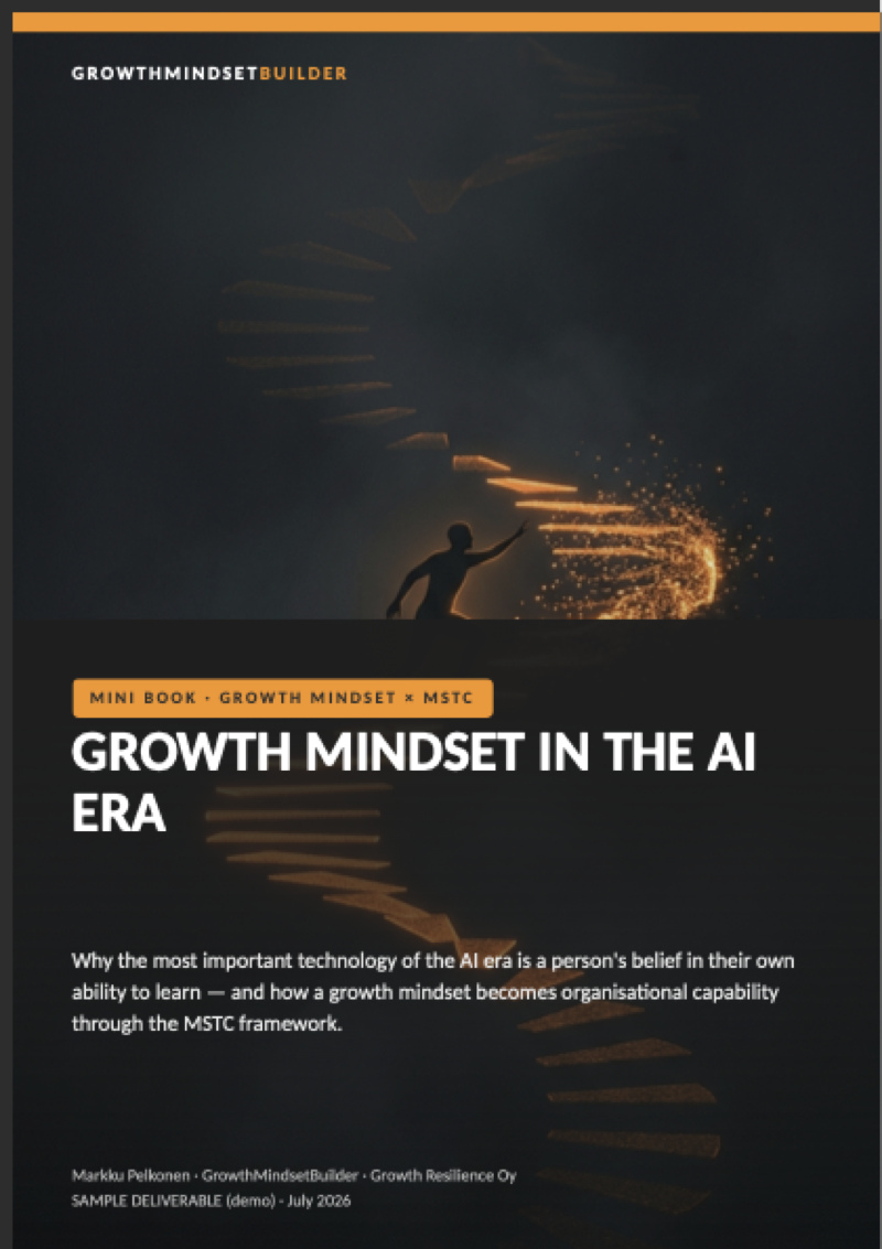 Cover of Growth Mindset in the AI Era