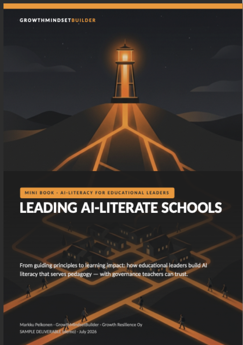 Cover of AI Literacy for Educational Leaders